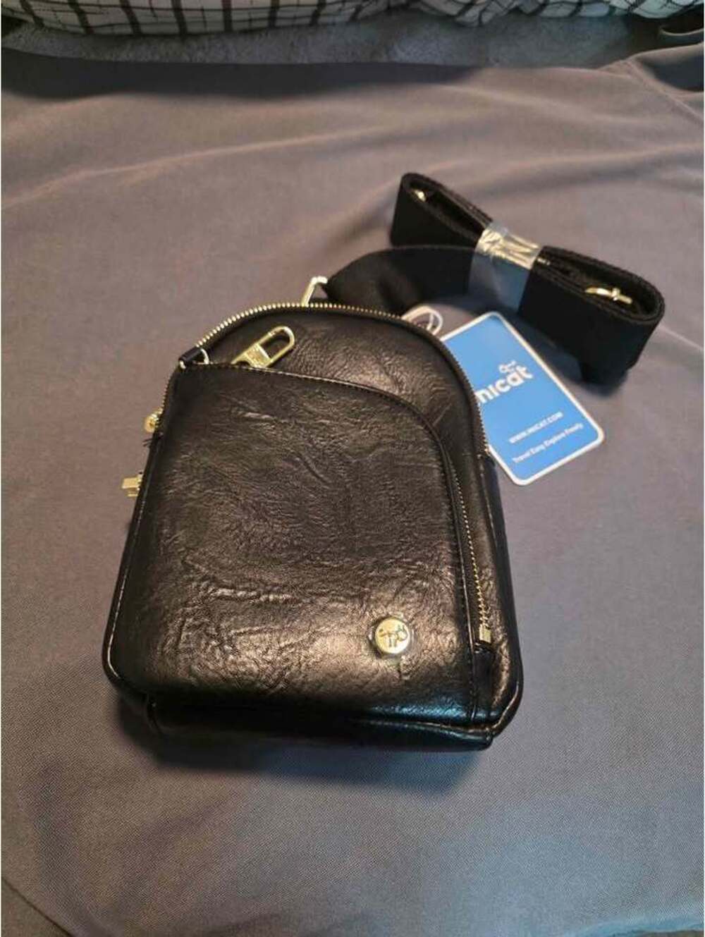 INICAT Small Sling Bag RFID BLOCKING